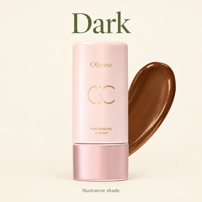 Olivine CC Serum dark — illustrative shade